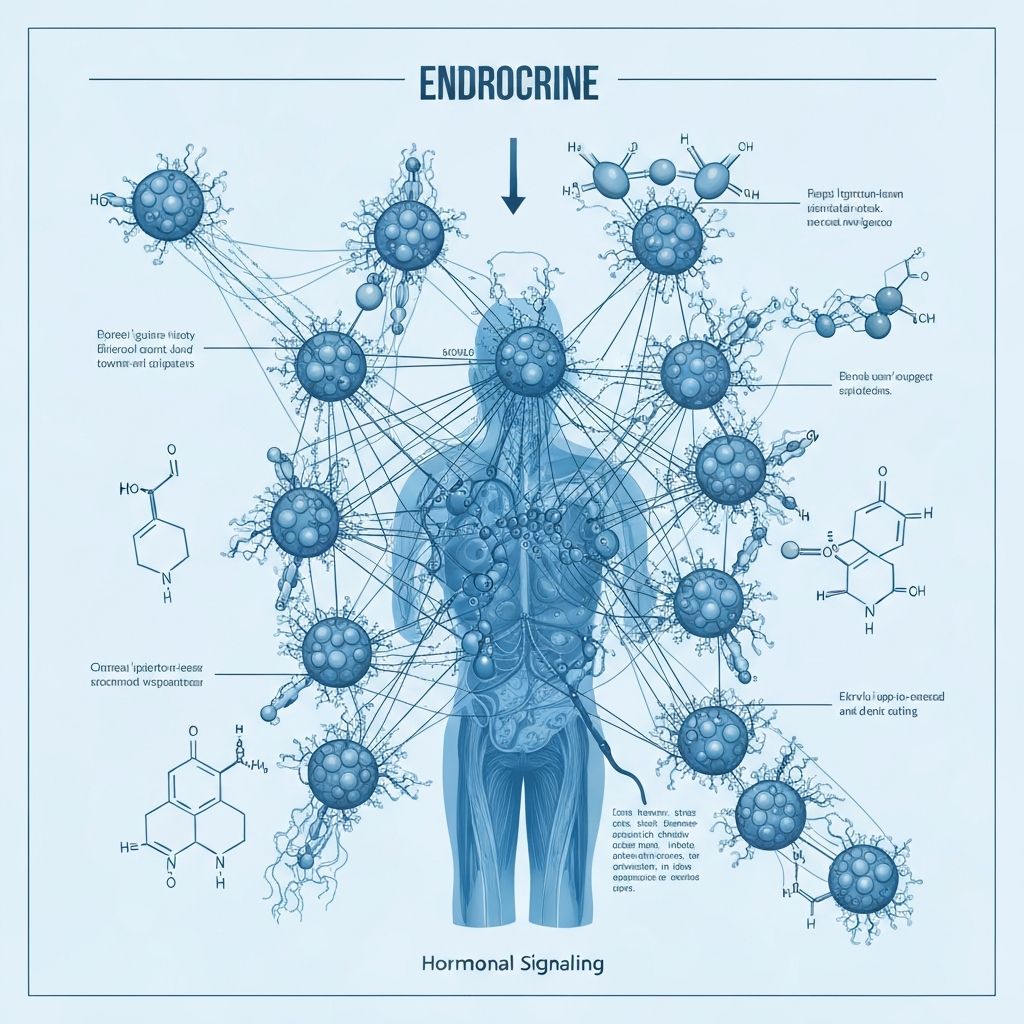 Hormonal signaling pathways