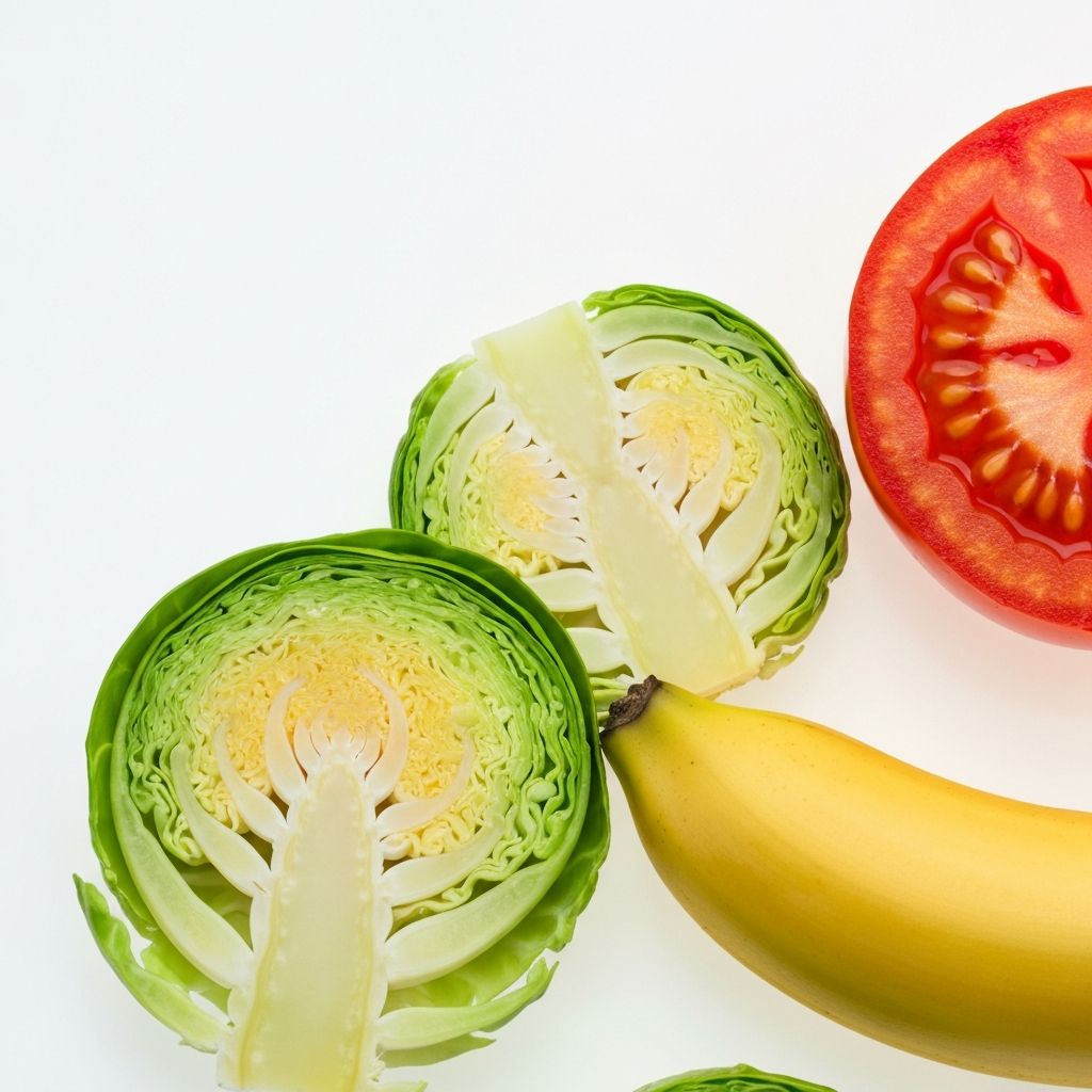 Nutrient-dense food cross-section